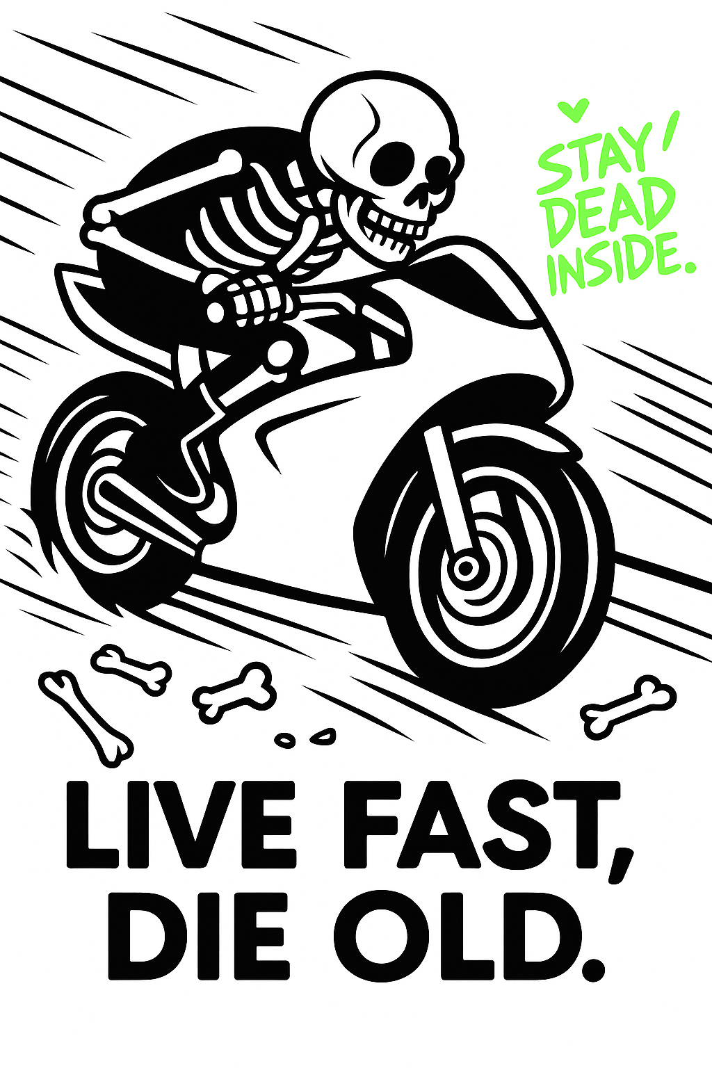 Live Fast Die Old T-Shirt - Embrace the Bold Lifestyle