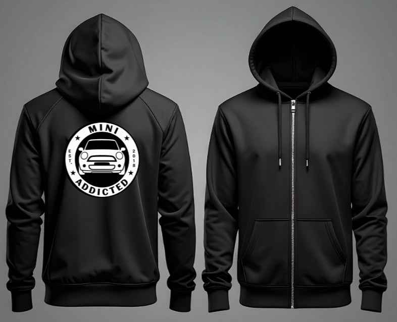 MINI ADDICTED - LOGO ZIP UP