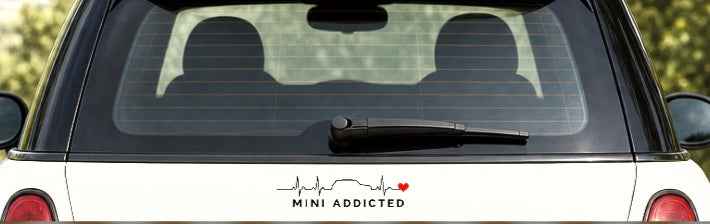 Heartbeat Sticker - MINI Addicted