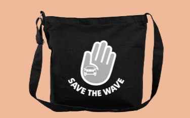 Mini Addicted - Hobo Bag Save the Wave