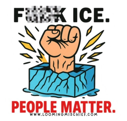 People Matter Sticker