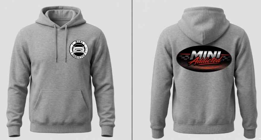MINI ADDICTED - RACING FLAG HOODIE
