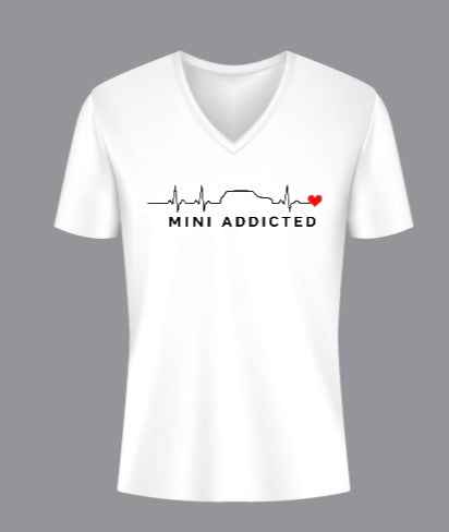 MINI ADDICTED - Heartbeat T-Shirt