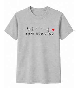 MINI ADDICTED - Heartbeat T-Shirt