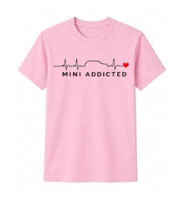 MINI ADDICTED - Heartbeat T-Shirt