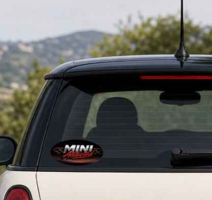 Racing Flag Sticker - MINI Addicted