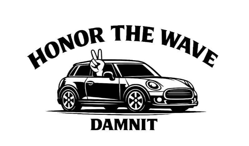 Honor the wave Sticker - MINI Addicted