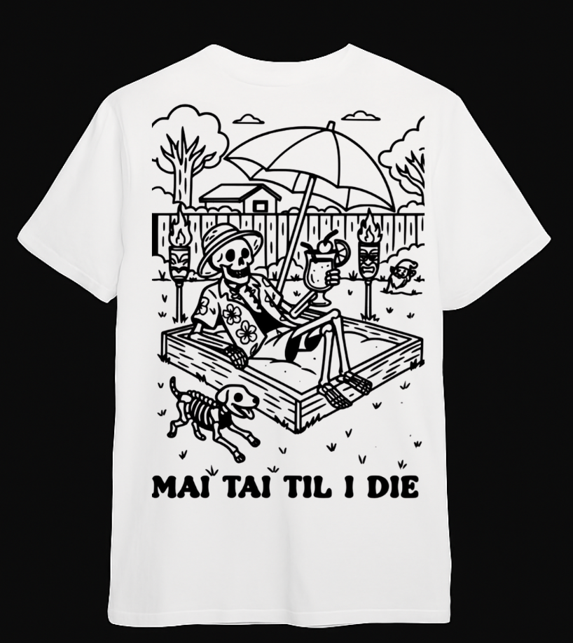 Mai Tai T-Shirt - Looming Mischief