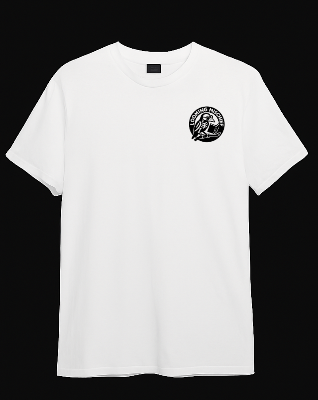 Probably Reading Something Unholy T-Shirt - Looming Mischief