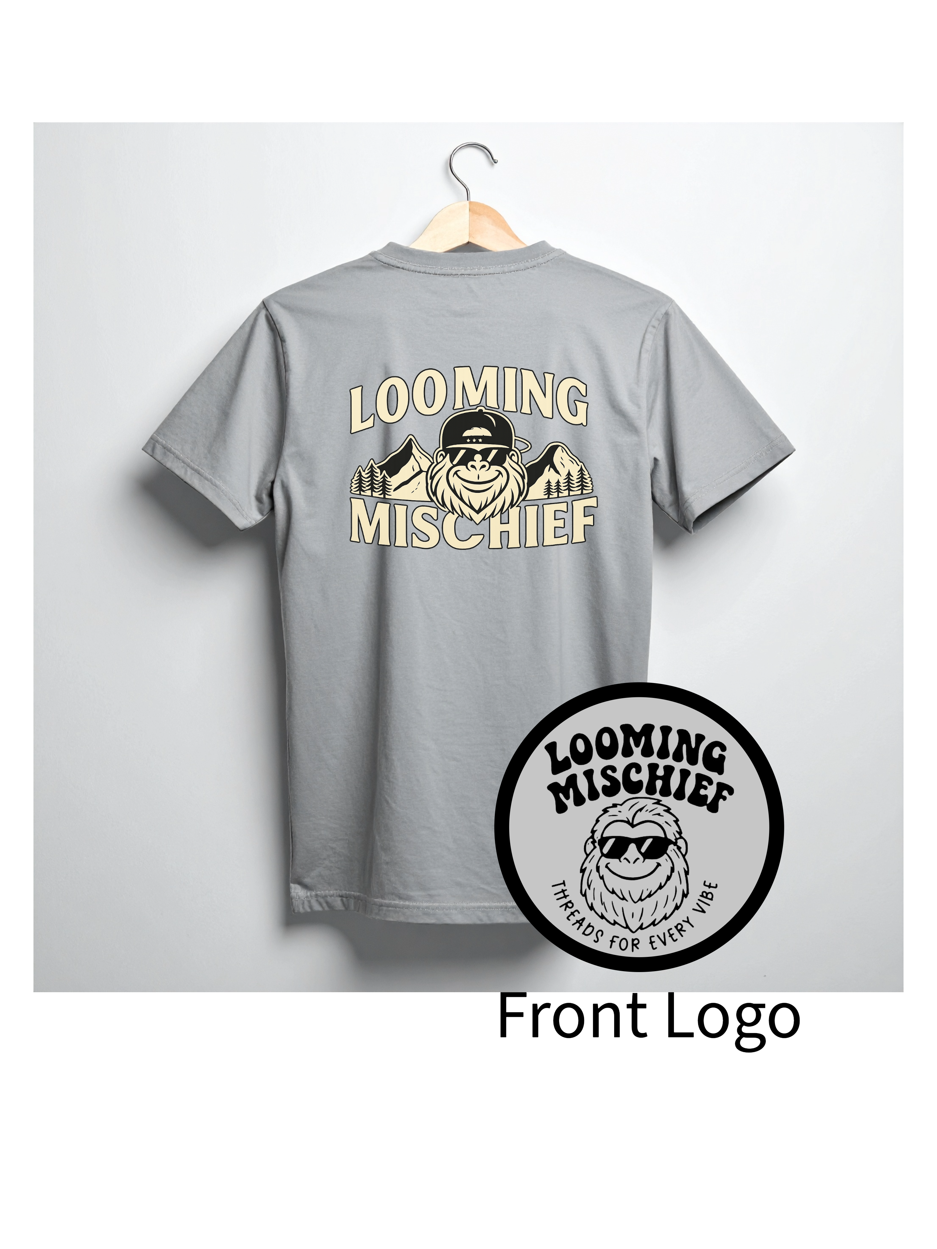 Looming Mischief Mountains T-Shirt