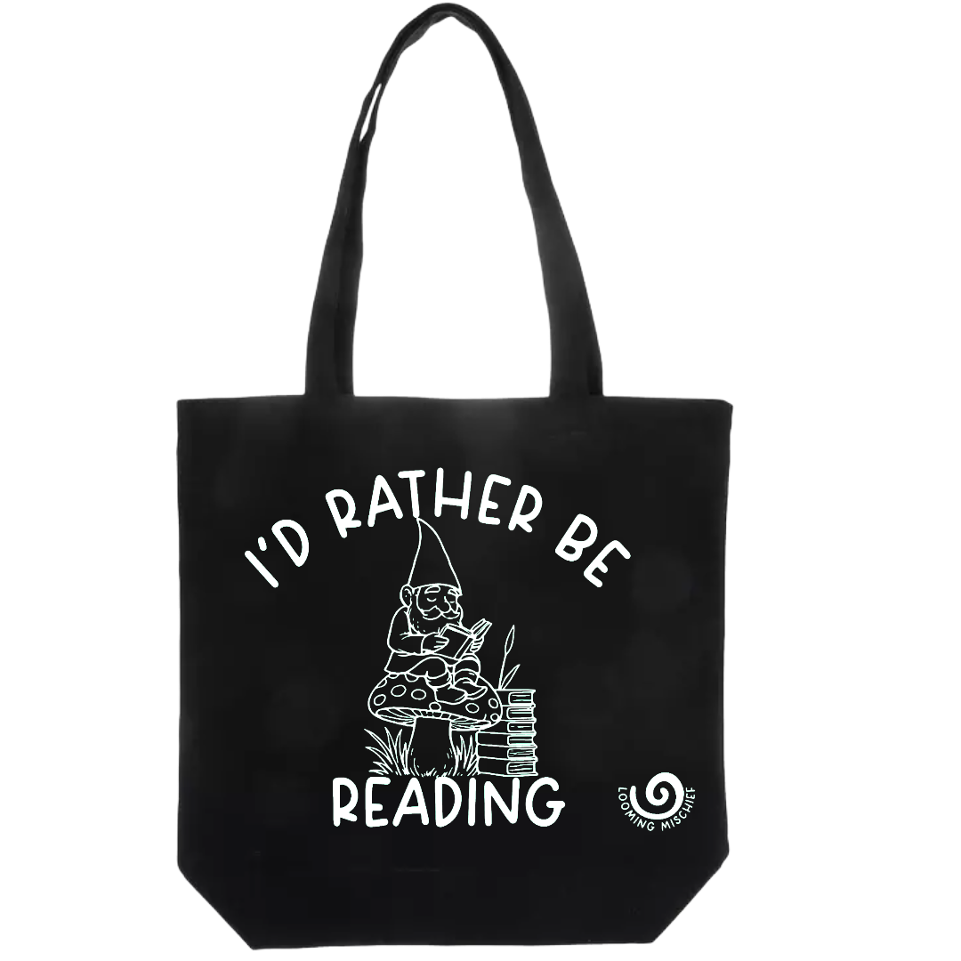 I'd Rather Be - Reading - Looming Mischief